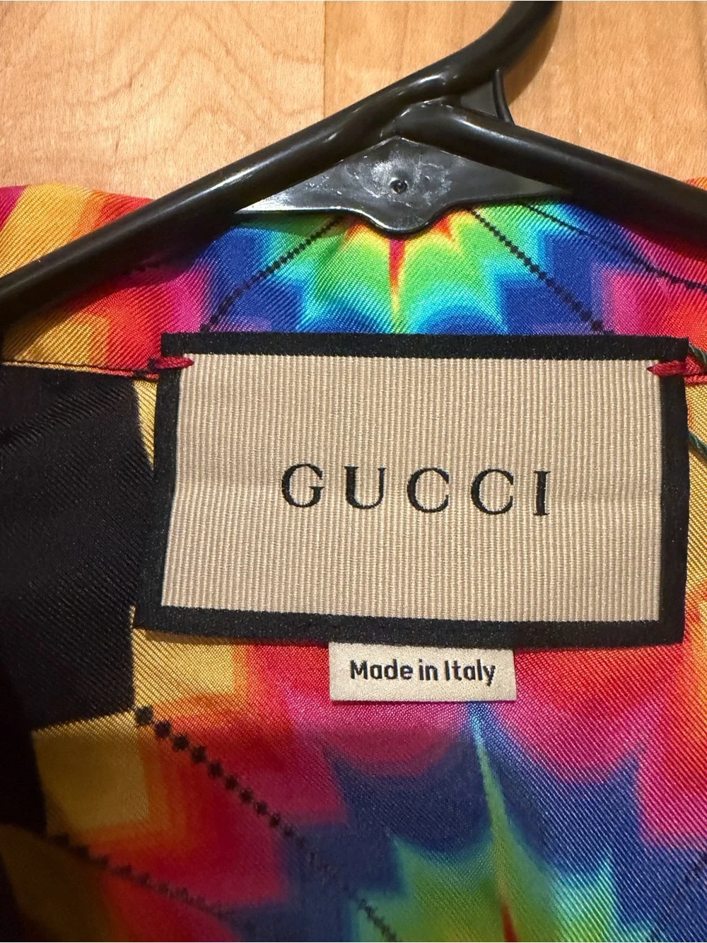 Gucci GG Psychedelic Silk Shirt
